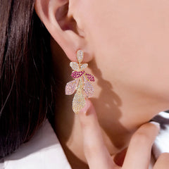 Vioraia Isla Petal Bloom Earrings