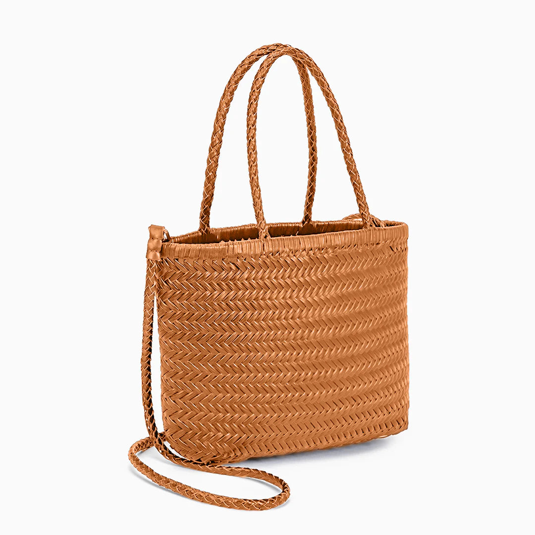 Vioraia Brie Woven Handbag