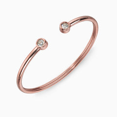 Vioraia Verano Studded Stones Cuff Bangle