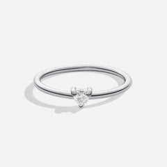 Vioraia Small Love' Crystal Heart Ring