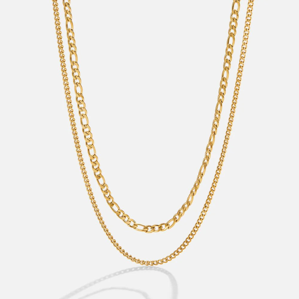 Vioraia Mirabel Double Chain Necklace