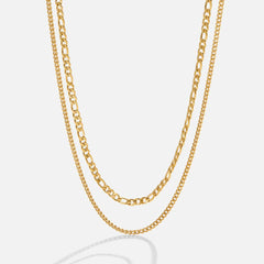 Vioraia Mirabel Double Chain Necklace