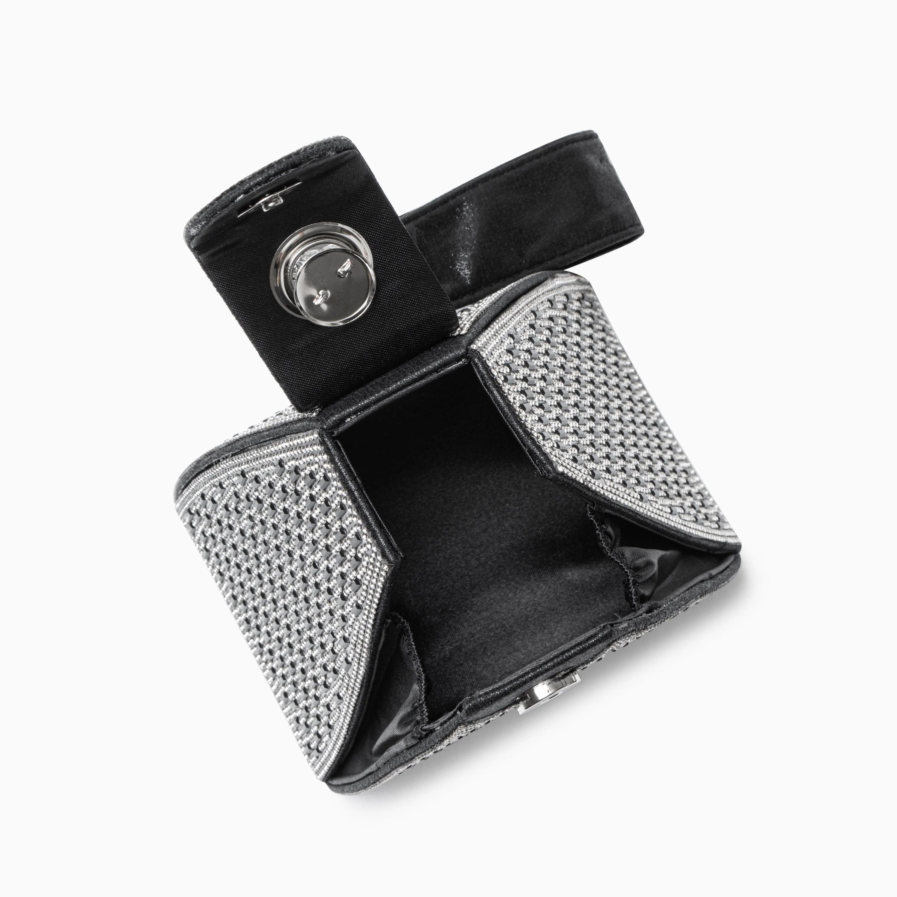 Vioraia Crystal Pyramid Handbag