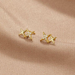 Vioraia Midnight Magic Studs