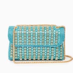 Vioraia (CS) Chantal Diamond Clutch Bag
