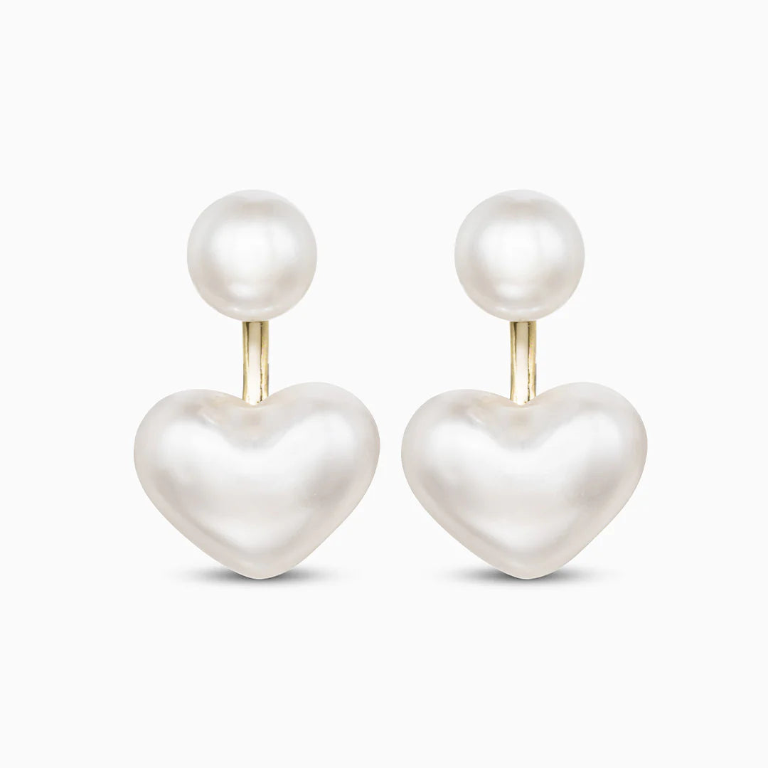 Vioraia Love Pearl Earrings