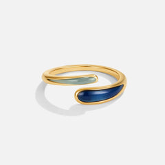 Vioraia Safira Blue Wrap Ring