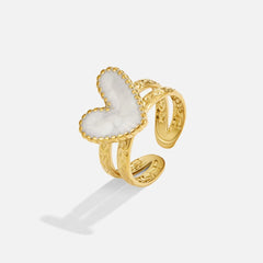 Vioraia Pure Heart' Gold Ring