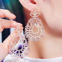 Vioraia Celistra Teardrop Earrings