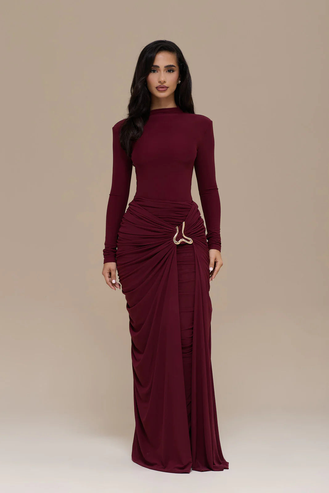 GIA BODYSUIT | WINE