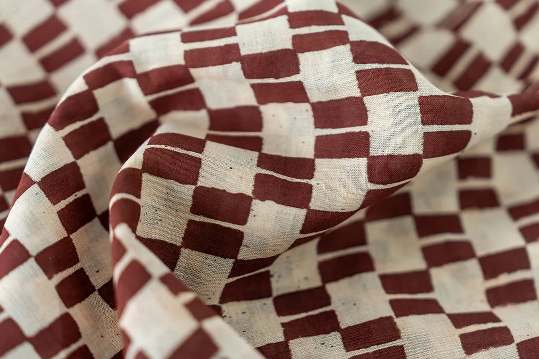 Brown Matchstick Artist Smock