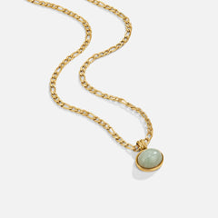 Vioraia Liza Jade Pendant Necklace