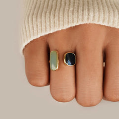 Vioraia Aquamarine Wrap Ring