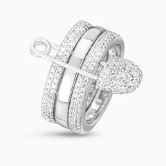 Vioraia Lustrous Pin Ring