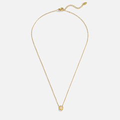 Vioraia Gia Crystal & Gold Necklace