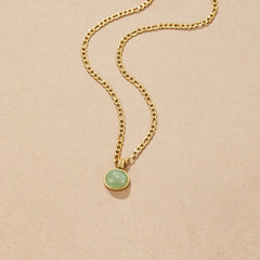 Vioraia Liza Jade Pendant Necklace