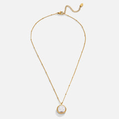 Vioraia Mother Of Pearl Pendant Necklace