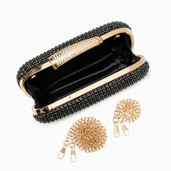 Vioraia Sara Diamond Encrusted Clutch Bag