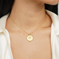 Vioraia Summer Solstice Gold Necklace
