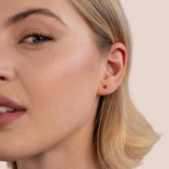 Vioraia Birthstone Stud Earrings
