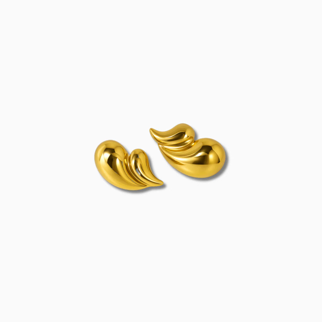 Vioraia Selena Lustrous Flow Earrings