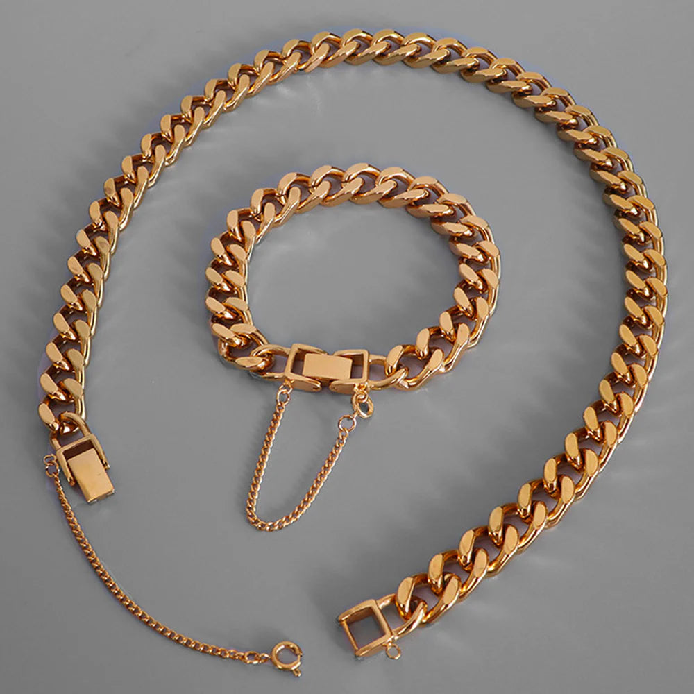 Vioraia Contemporary Buckle Jewelry Set