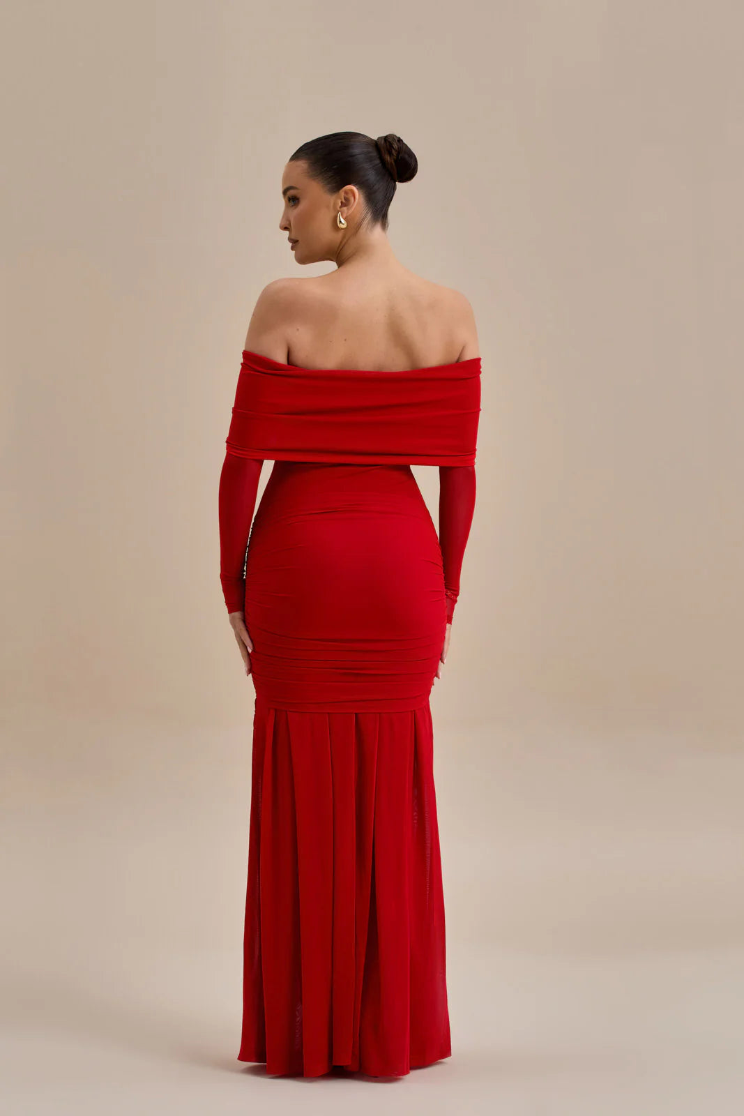 VIVIENNE BARDOT MAXI DRESS | RED - SALE