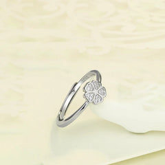 Vioraia Four Heart Clover Ring