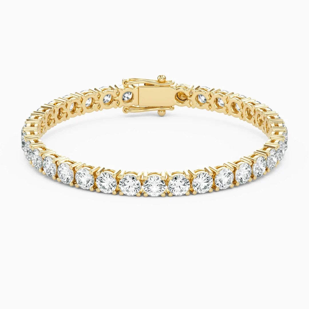 Vioraia Sparkling Tennis Anklet