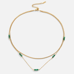 Vioraia Arizona Green Stone Necklace