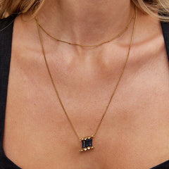 Vioraia Sierra Midnight Pendant Necklace