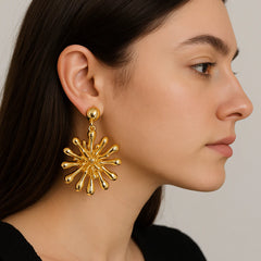 Vioraia Lyra Bloom Earrings