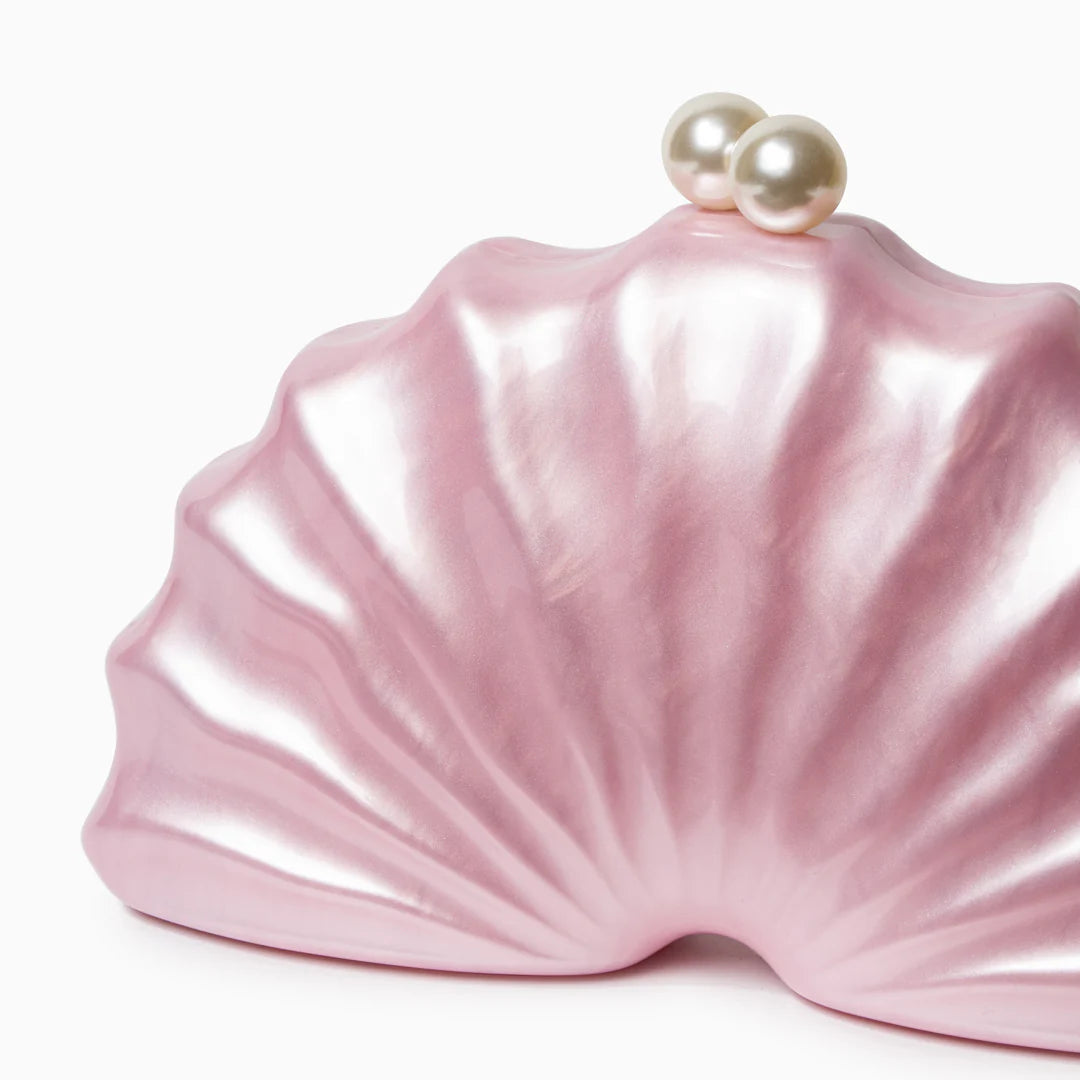 Vioraia Chloe Shell Clutch Bag