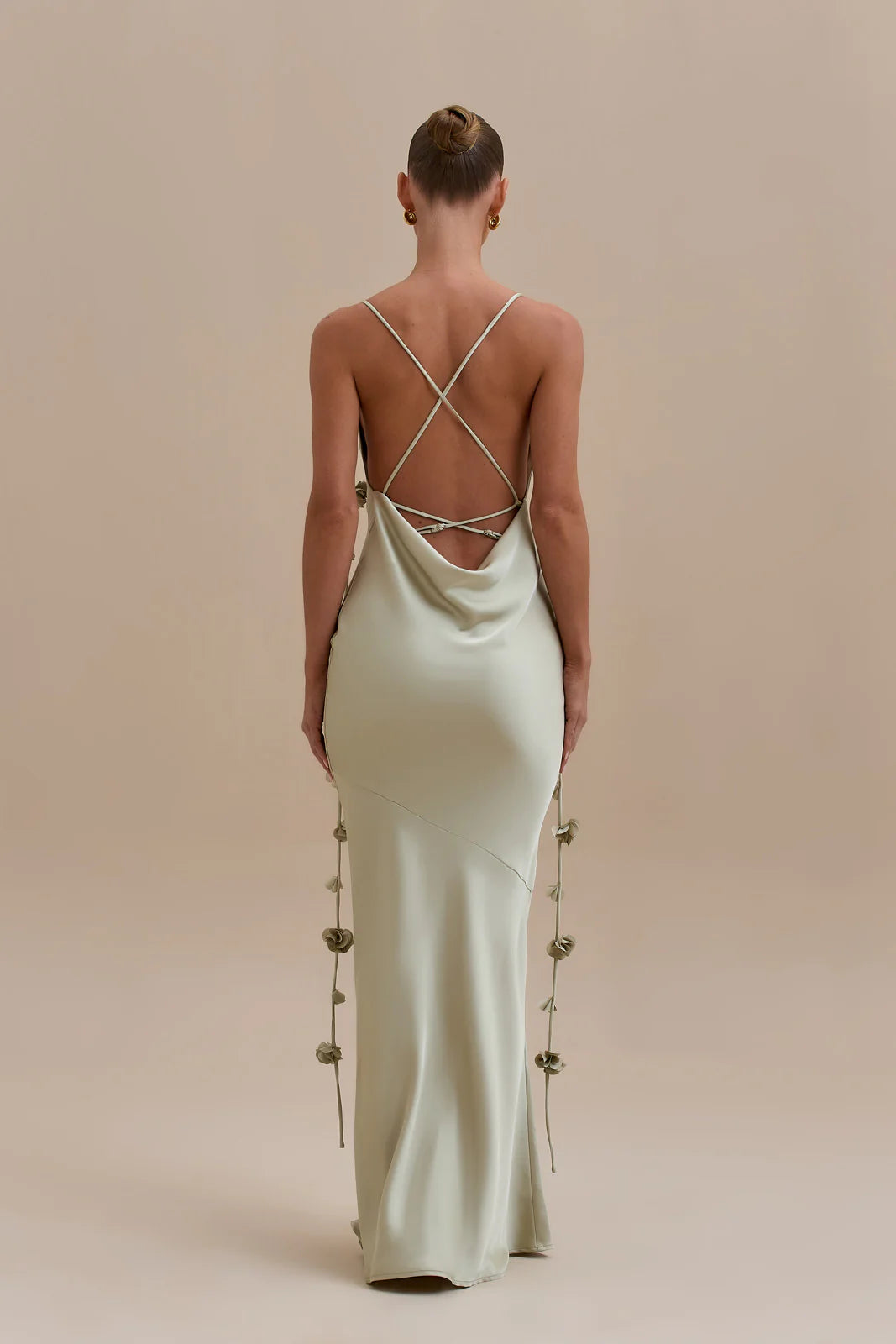 ARIA MAXI DRESS | SAGE - SALE