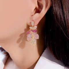 Vioraia Isla Petal Bloom Earrings
