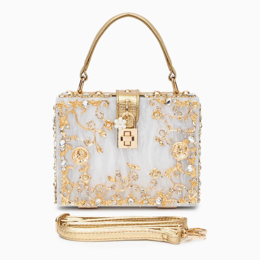 Vioraia Acrylic Box Handbag