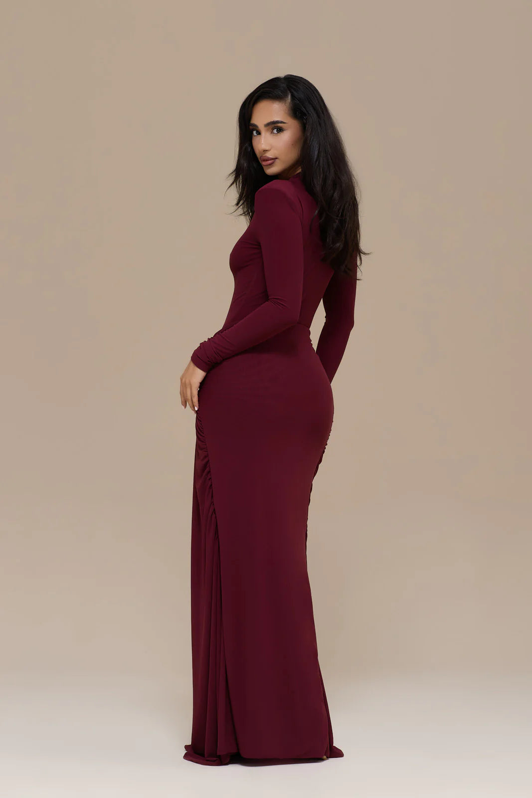 GIA BODYSUIT | WINE