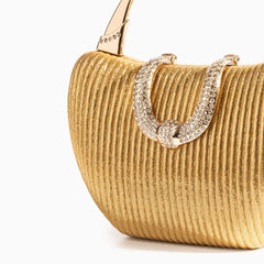 Vioraia Fancy Metallic Evening Handbag