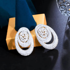 Vioraia Elure Loop Earrings