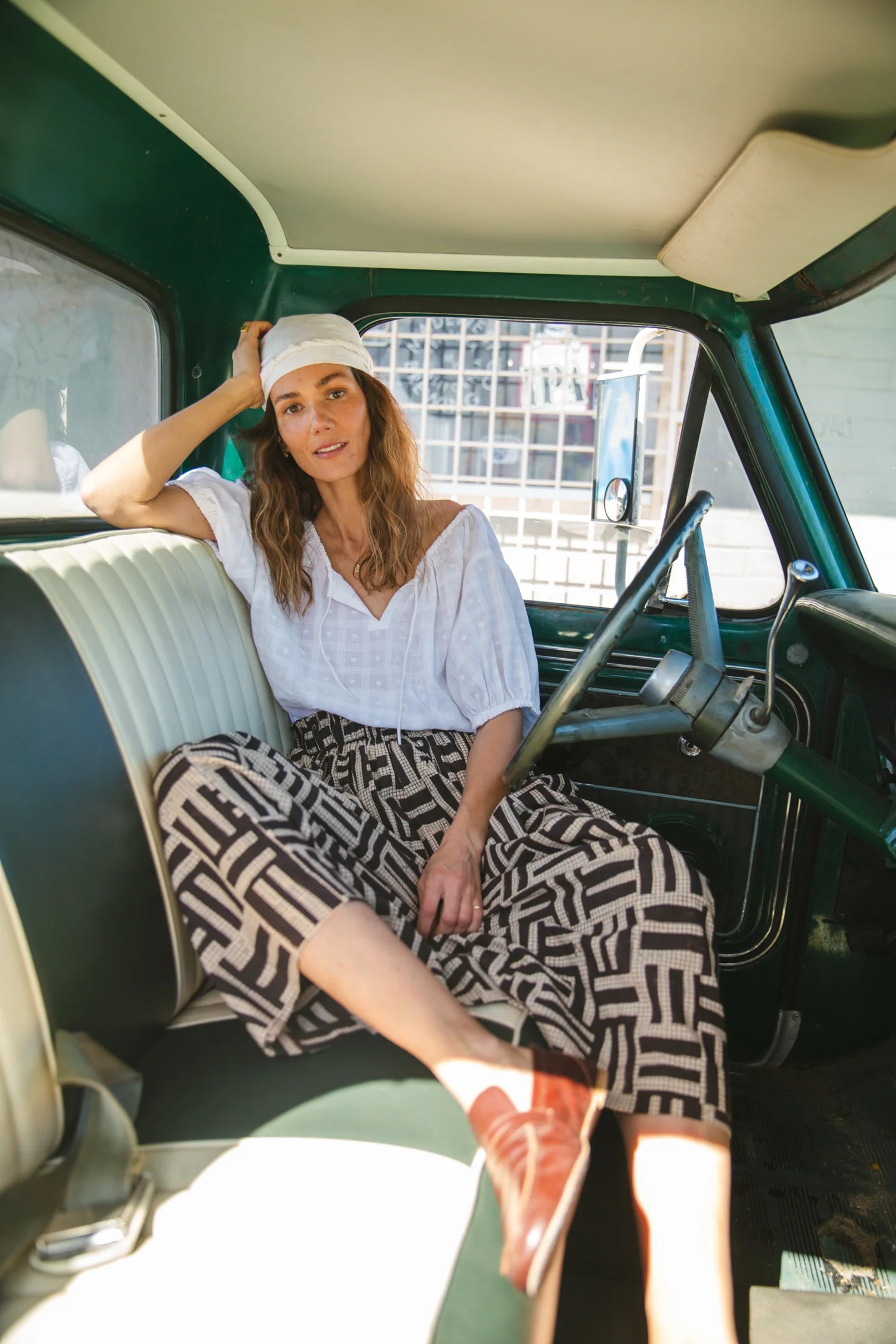 Brooklyn Striped Skirt