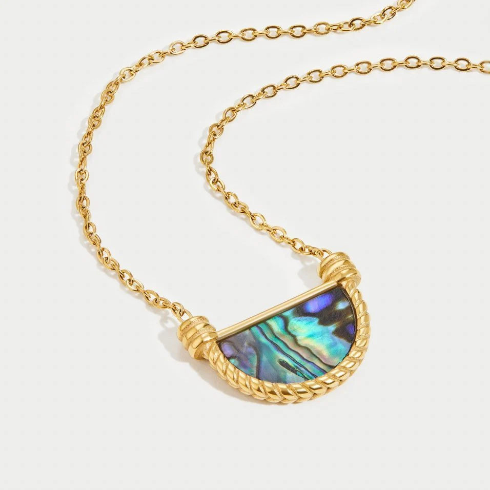 Vioraia Amalfi Turquoise Shell Necklace