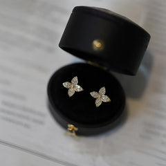 Vioraia Lyra Bloom Frost Earrings