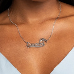 Vioraia Tropical Name Necklace