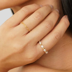 Vioraia Kai Mini Pearl Ring