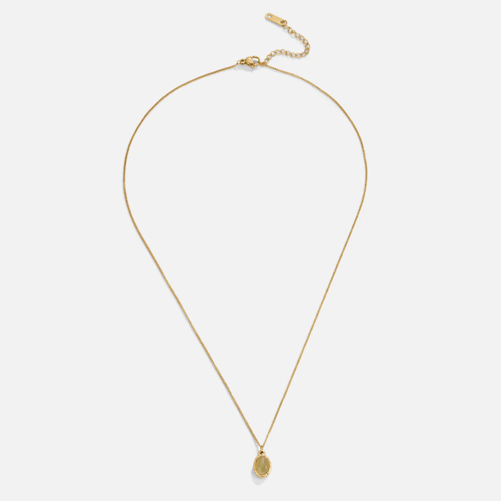 Vioraia Green Aventurine Pendant Necklace