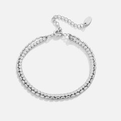 Vioraia Arelia Crystal Silver Bracelet