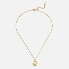 Vioraia Zola Geometric Gold Necklace