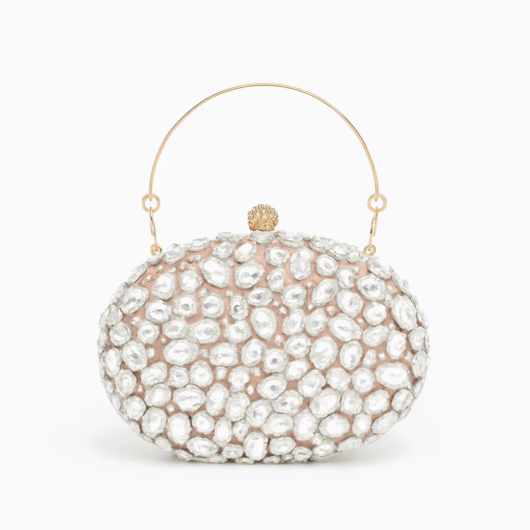 Vioraia Seraphine Gemstone Clutch Bag