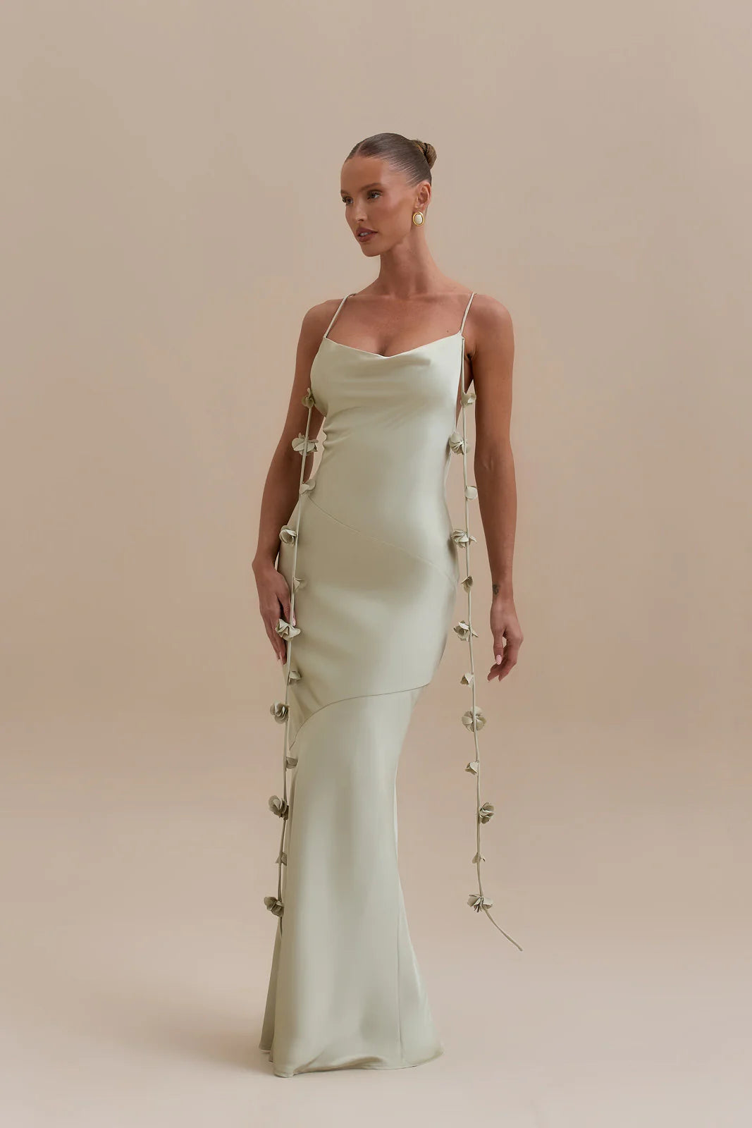 ARIA MAXI DRESS | SAGE - SALE