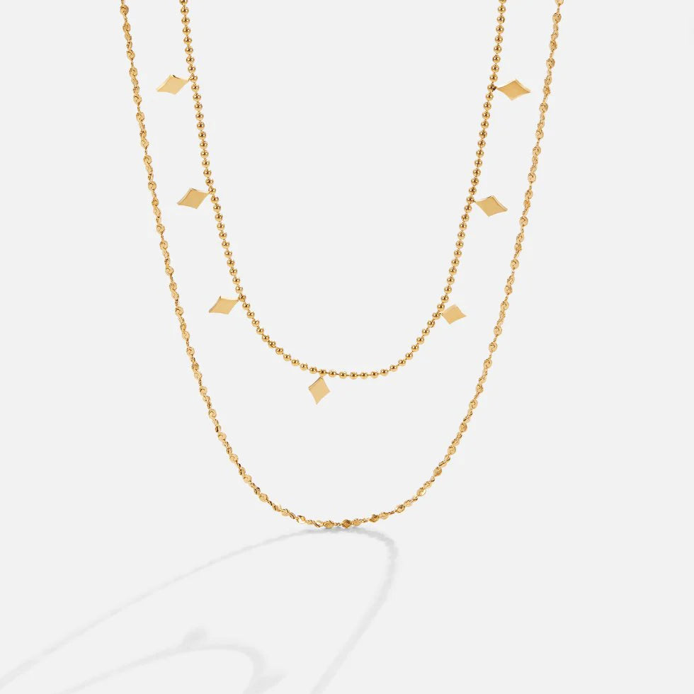 Vioraia Phoenix Layered Necklace